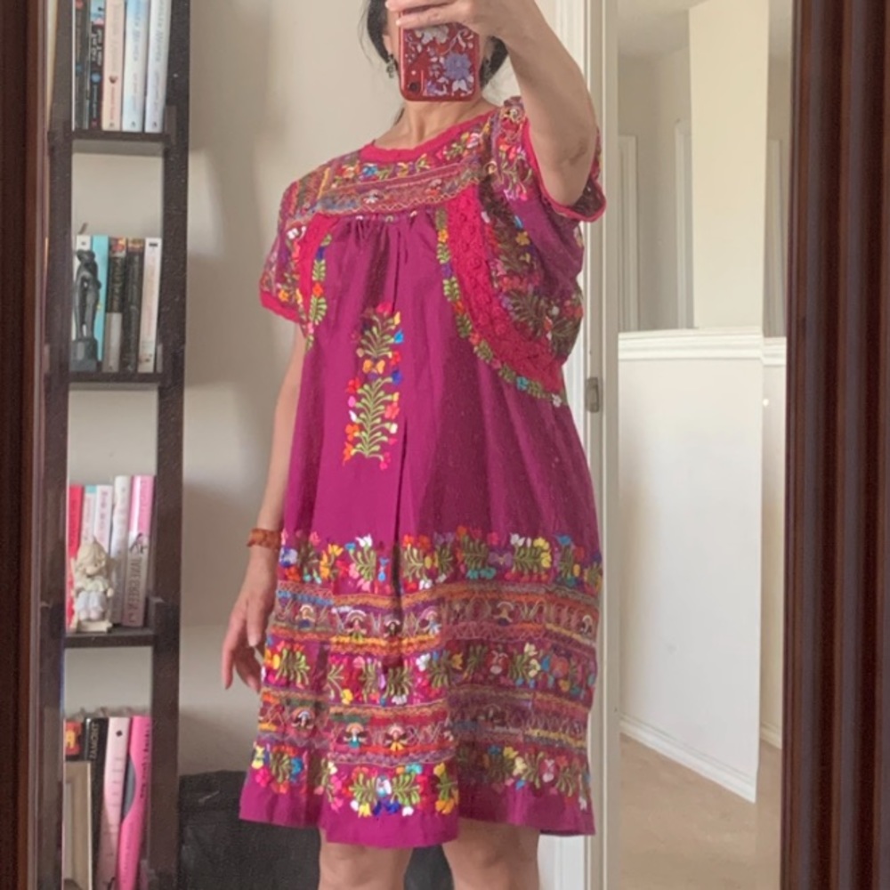Authentic Mexican Embroidered dress/tunic